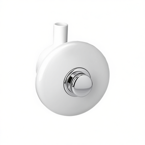 Botón de pared para montaje empotrado, botón de descarga cromado para inodoro - Product Image 3