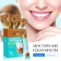 Nouvelle Arrivée Bain de Bouche Fraîcheur Menthe, Thé Vert, Pastèque, Mangue, Noix de Coco, Raisin, Café pour une Haleine Fraîche et des Dents Blanches Soin Buccal