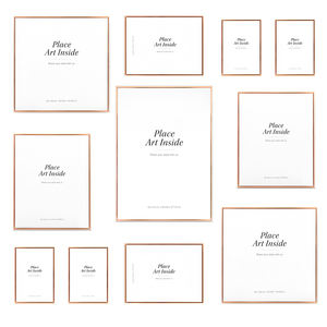 <span class=keywords><strong>Cadre</strong></span> décoratif en aluminium brossé et métal <span class=keywords><strong>rose</strong></span> écologique <span class=keywords><strong>cadre</strong></span> d'affiche mince 50x50 <span class=keywords><strong>30x40</strong></span> 40x50 20x25 35x25 - Product Image 2