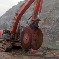 YS-20DS Spot Supply Fiability Flexible Fonction de protection de sécurité Roadworks Rock Tronçonneuse pour outils d'excavatrice