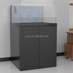 Acuario de Escritorio Mini Personalizado de Fábrica, Ecológico, con Placa de Roca <span class=keywords><strong>Decai</strong></span>, Tanque Cuadrado, Decoración para el Hogar, para Decoración de Mesa - Product Image 3