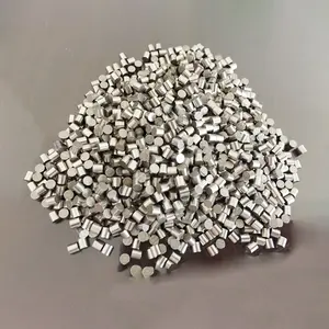 Saf metal granüller 99.95% zirkonyum granüller peletler 3*3mm 6*6mm kg başına fiyat