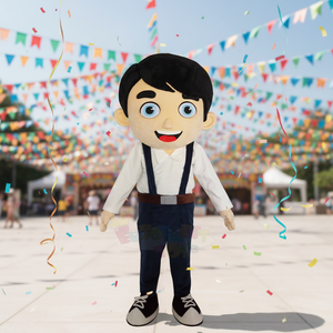 Costume de mascotte humanoïde personnalisable de qualité supérieure, idéal pour les fêtes de carnaval, les célébrations du Nouvel An, les promotions et les souvenirs d'événements - Product Image 1