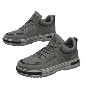 <strong>Sneakers</strong> for Men Mid Top Custom Shoes Fashion Walking Men Shoes Casual Safety Shoe <strong>Composite</strong> - Product Image 1