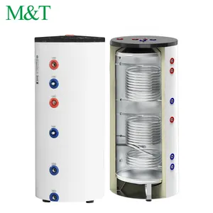M & Tファクトリーダイレクトステンレス鋼タンク温水ヒーター商用ボイラー水ヒートポンプタンク100L200L 250L 300L 400L 500L