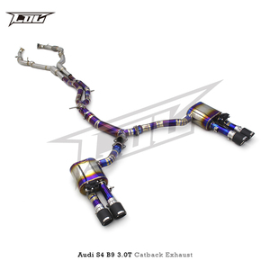 Sistema de <span class=keywords><strong>Escape</strong></span> Catback OEM para <span class=keywords><strong>Audi</strong></span> S4/<span class=keywords><strong>S5</strong></span> B9 3.0T 2019-2023, Tubo de <span class=keywords><strong>Escape</strong></span> de Titanio, Tubo Delantero, Silenciador - Product Image 2