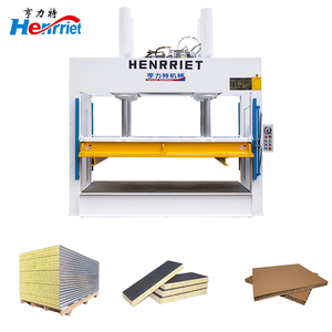 Presse hydraulique de 100 tonnes pour la production de panneaux sandwich en polyuréthane, machine à cintrer le bois massif haute fréquence - Product Image 2