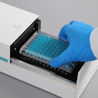 Allsheng Mini Elisa Lecteur de plaques Détection de la concentration de protéines Lecteur de microplaques