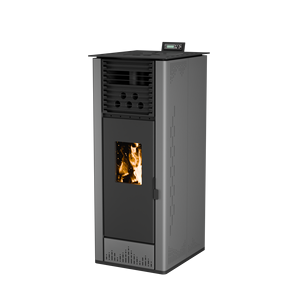 Estufa Moderna de Fuego Real con Circulación de Combustión Radiador Calefactor de <span class=keywords><strong>Caldera</strong></span> de <span class=keywords><strong>Pellets</strong></span> de Biomasa de Bajo Consumo <span class=keywords><strong>para</strong></span> Villa Ecológica - Product Image 3