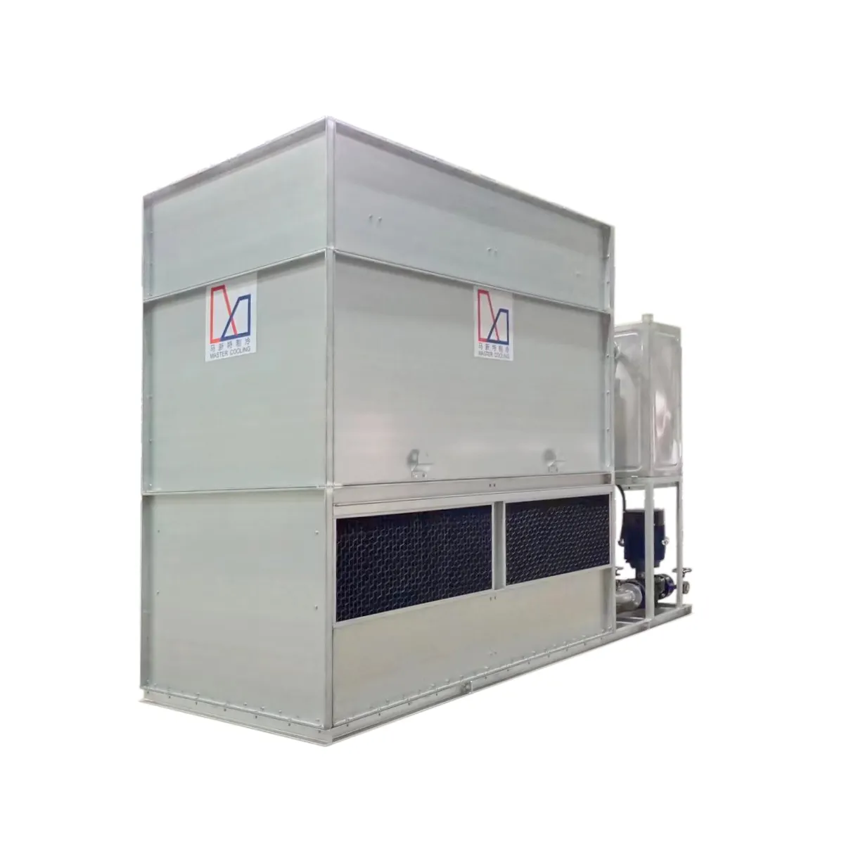 China professioneller Kühlausrüstungs-Hersteller kundenspezifische Größe geschlossener Wasserabkühlturm