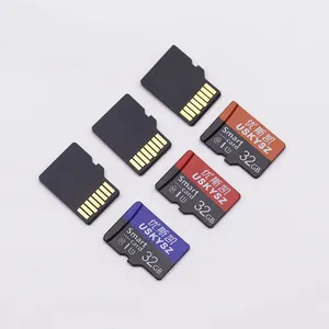 USKYSZ 프로모션 SD 카드 고속 C10 U3 V30 TF 미니 SD 카드 지원 SDIO 4GB 32GB 128GB 메모리 카드