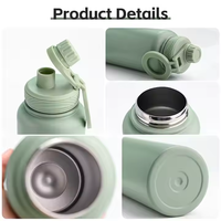 Botol Termos Olahraga Berat Kustomisasi Unggulan, Stainless Steel, untuk Perjalanan, Gym, dan Olahraga, Isolasi 12-24 Jam, Aman untuk Ponsel dengan Magnet