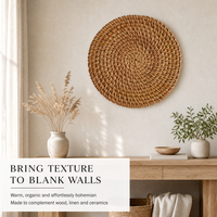 Décoration murale ronde en bois écologique, design nordique moderne minimaliste, motif tournesol, pour salle à manger, Pâques