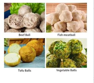 Machine automatique de fabrication de boulettes de poisson, extrudeuse commerciale de boulettes de viande de bœuf hachée Poweradd 0,75 kW, facile à utiliser - Product Image 3