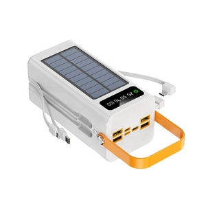 <span class=keywords><strong>Power</strong></span> <span class=keywords><strong>Bank</strong></span> 50000mAh Nuovo con Ricarica Rapida 22.5W, Grande Capacità, Portatile, 4 Porte USB + Tipo-C, Alimentazione <span class=keywords><strong>Solare</strong></span> - Product Image 3