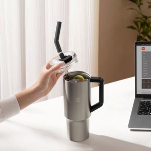 Gourde à paille Xiaomi MIJIA 1L grande capacité en Tritan, maintien de la température pendant 6 heures - Product Image 3