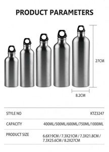 Purple Stainless Steel Vacuum Water <b>Bottle</b> with Carabiner Leak-Proof & Eco-Friendly 6-12 Hours Thermal Insulation for Travel - Product Image 5