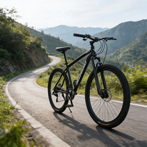 Vélo à freins à disque haute performance avec fourches robustes, VTT Hardtail en alliage d'aluminium 27,5 pouces pour adultes, idéal pour la conduite tout-terrain et sur sentier - Product Image 4