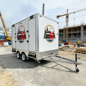 Baño Móvil Industrial, Remolque de Baño Portátil a Prueba de Polvo para Plantas de Cemento y Sitios de Procesamiento de Polvo al Aire Libre - Product Image 6