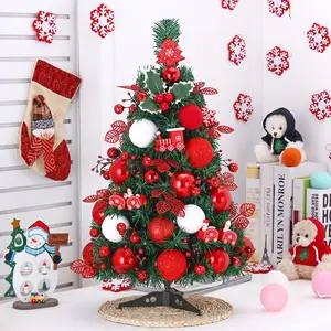 60Cm Versierde Kerstboom Desktop Aanrecht Diy Kleine Kerstboom Kerstversiering