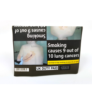 In-Stock 50g Brown Amber Leaf Packaging Pouches for Hand-Rolling Tobacco bags(<strong>UK</strong> Duty-<strong>Free</strong> Style) - Product Image 3