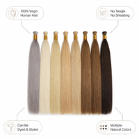 Cheveux humains en gros directement de l'usine pour perruques, cuticules alignées, double épaisseur, lisses, soyeux, brillance naturelle, cheveux Remy.