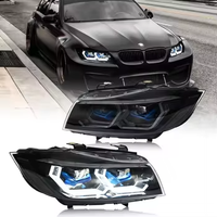 BMX E90 E91 3 série phare LED avant lumière Laser feux de jour 6000k couleur 12V brouillard clignotant lampe accessoires