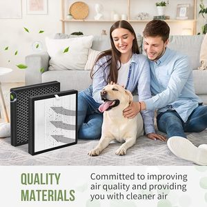 แผ่นกรองอากาศ H13 True HEPA แบบ 3-in-1 พรีเมียม คาร์บอนกัมมันต์ สำหรับเครื่องฟอกอากาศ Levoit <span class=keywords><strong>Coway</strong></span> ขายส่งจากโรงงาน - Product Image 6