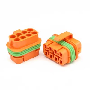 Conector hembra de arnés de cableado automotriz de cable de 1518207mm automático 8P 2,8 con terminales y sellos - Product Image 2
