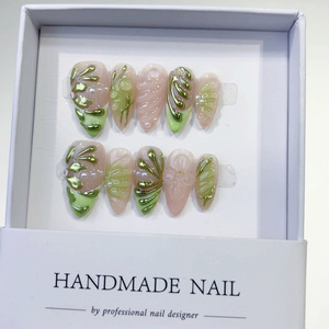 <span class=keywords><strong>Ongles</strong></span> artificiels faits à la main de haute qualité à prix de gros avec colle, OEM ODM, étiquette privée, <span class=keywords><strong>faux</strong></span> <span class=keywords><strong>ongles</strong></span> - Product Image 5