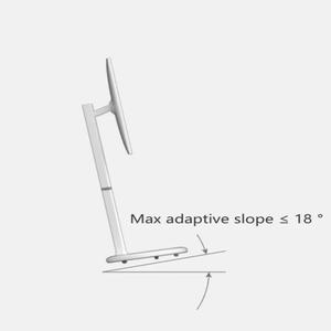 Tốt nhất người bán 23.8 inch HD 1080p Thông minh di động màn hình không dây trong nhà đứng Bánh Xe Cảm ứng điện dung màn hình CMS thông minh SDK - Product Image 4