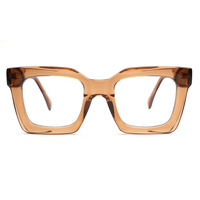 MA53 Lunettes anti-lumière bleue tendance Montures polygonales vintage en stock Montures en acétate bloquant la lumière bleue optique