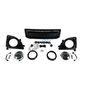 Maictop xe accesorios Facelift front bumper nướng BodyKit cho Land Cruiser Prado <span class=keywords><strong>LC</strong></span> <span class=keywords><strong>120</strong></span> lc120 fj120 bộ cơ thể 2003 2009 - Product Image 2