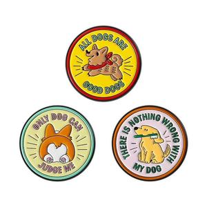 Chỉ có con chó có thể đánh giá tôi men pin dễ thương <span class=keywords><strong>Corgi</strong></span> tất cả các con chó là tốt chó đúc UV Trâm ve áo huy hiệu đồ trang sức quà tặng - Product Image 6