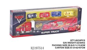 Coche <span class=keywords><strong>de</strong></span> Juguete <span class=keywords><strong>de</strong></span> Metal a Escala 1:42, Super Camión <span class=keywords><strong>de</strong></span> Metal, con Estuche <span class=keywords><strong>de</strong></span> Transporte para Mini Coche <span class=keywords><strong>de</strong></span> Juguete - Product Image 6