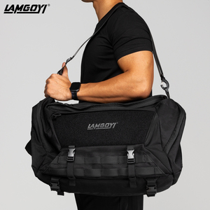 LAMGOYI Crossfit Backpack Luxury Luggage Travel <strong>Bags</strong> for Men Custom the Night Duffle <strong>Bag</strong> Travel Gym Tactical Backpack - Product Image 3