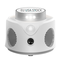 X-PEST UR02S EU USA STOCK 2024 capteur PIR de souris intelligente et 6 pièces lumières UV clignotantes dissuader les souris/souris répulsif à ultrasons pour animaux