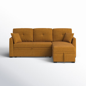 Best <span class=keywords><strong>Candy</strong></span> BT-20240005 Modernes Europäisches Stoff-Metallrahmen Dreisitzer-Ecksofa Klappbares Bett mit Stauraum für Wohnzimmer und Apartment - Product Image 5