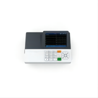 7 fils et 3 canaux équipement de Diagnostic Portable multiparamètre signe vital analyseur ECG numérique pour animaux de compagnie pour petit grand animal
