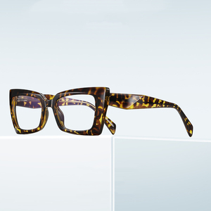 Durable Meilleures Montures de Lunettes Optiques Rectangulaires Anti Lumière Bleue Charnière à Ressort Alliage Insert Petit Polygone TR90 Femmes Filles - Product Image 2