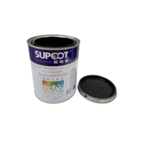 Vente directe usine – Peinture acrylique 1K PP68 noire effet pailleté pour rénovation automobile, revêtement de pare-chocs, peinture en spray pour plastique