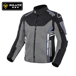 Sulaite Motorcycle Riding <b>Jacket</b> Men Breathable Mesh <b>Summer</b> Cycling Apparel Racing Gear - Product Image 5