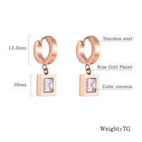 Boucles d'oreilles spéciales brésiliennes pour femmes, bijoux féminins, boucle d'oreille populaire et parfaite, livraison gratuite