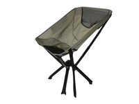 Nouvelle chaise lune en alliage d'aluminium, pliable et à ouverture rapide, pour le camping et le parc, pratique et compacte, en tissu nylon