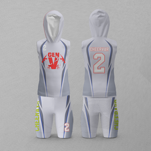 Set seragam sepak bola anak muda, sangat elastis 5 on 5 kompresi sepak bola tarik 5v5 - Product Image 1