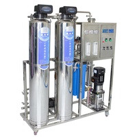 500lph usine de filtration d'eau de puits 0.5 tonnes en acier inoxydable traitement de l'eau potable osmose inverse machine de purification de l'eau