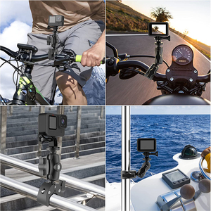 Soporte para Motocicleta y Bicicleta para Insta360 X5 X3 X4 con <span class=keywords><strong>Palo</strong></span> Selfie <span class=keywords><strong>Invisible</strong></span> para Cámaras <span class=keywords><strong>GoPro</strong></span> 13 12 DJI Action 6 4, Accesorios - Product Image 4