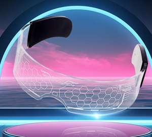 <span class=keywords><strong>Gafas</strong></span> de Sol con Luces LED Intermitentes y Logotipo Personalizado, Artículos de Fiesta, <span class=keywords><strong>Gafas</strong></span> Luminosas Brillantes, Regalo Novedoso, <span class=keywords><strong>Gafas</strong></span> de Neón que Brillan en la Oscuridad - Product Image 6