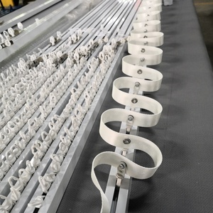 Chinesische Fabrikherstellung: Elektrische Aluminiumschiene und Zubehör für <span class=keywords><strong>Ripple</strong></span>-Fold-Vorhänge, Kompatibel mit Lutron-Motoren - Product Image 1