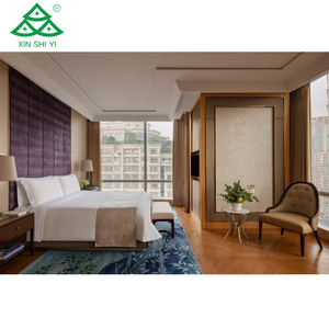 Raffles <span class=keywords><strong>Jakarta</strong></span> Hotel cama doble muebles de habitación Hotel de cinco estrellas sala de estar y comedor mesa y sillas para proyectos hoteleros - Product Image 1